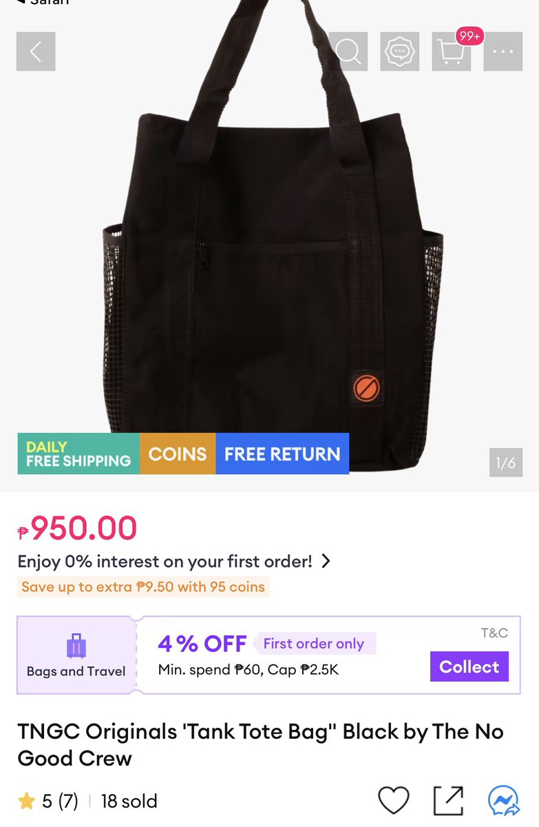 exgangleader's tweet photo. Mas mura bag namin sa TNGC! Afford ng target market, I have receipts! hihi 

Nasa lazada kami

https://t.co/P0SfLQF74E https://t.co/nSF5Tfgj2T