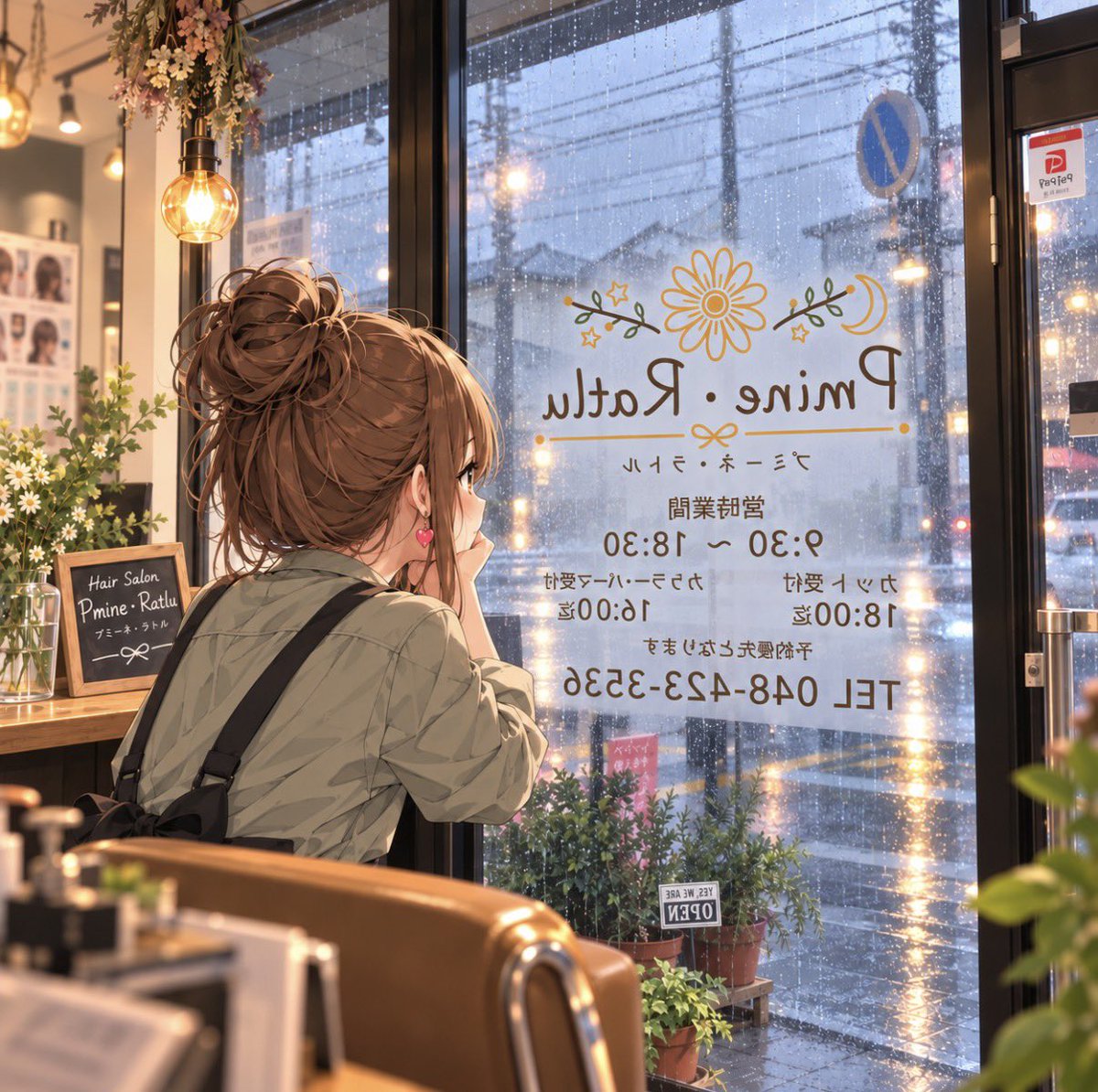 PRatlu's tweet photo. おはようございます。
本日の川口市は、雨です。
時折止む時もありますが、1日雨マークです。
本日も9:30から元気に営業いたします。よろしくお願いいたします。 https://t.co/2d5dtKKCEQ
