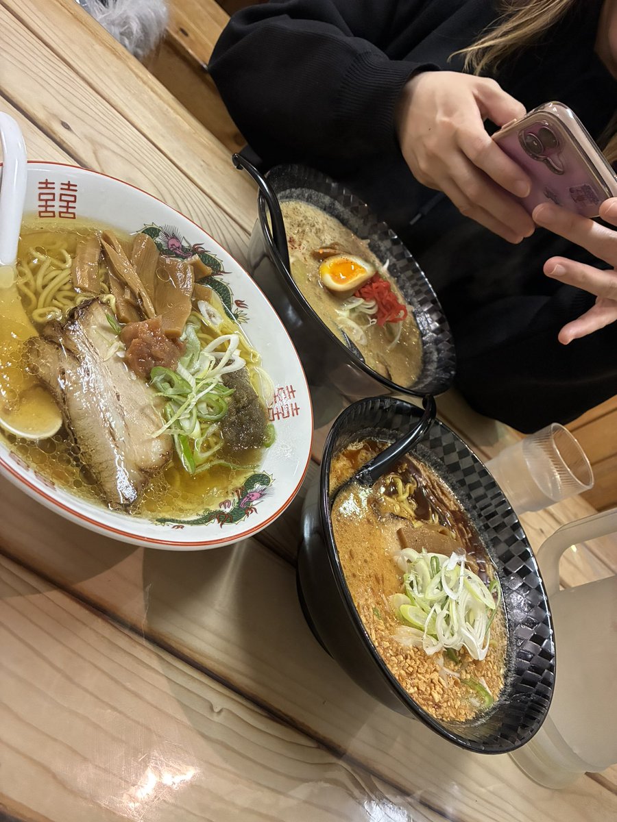 kanami19840703's tweet photo. 二人で3杯
 #大和  #ラーメン  #山岡家店員  #ずっと味の評論  #半麺できなくて胃袋崩壊 https://t.co/qLfOW85qEZ