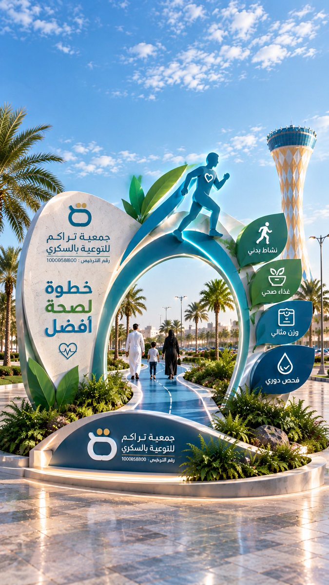 Tarakum2026's tweet photo. خطوة بسيطة اليوم.. تصنع فرق كبير في صحتك بكرة 💙✨
خلّ صحتك أول خطوة لك نحو حياة أفضل 🌿

#جمعية_تراكم #التوعية_بالسكري #السكري #الوقاية_من_السكري #صحتك_تهمنا #خطوة_لصحة_أفضل #صحة #توعية https://t.co/KER1SshC2M