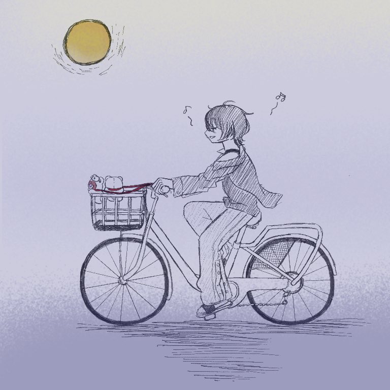 omuomuum_'s tweet photo. 夜のお散歩🌕🧸
あとでちゃんと描くよ https://t.co/CylZ23wi5k