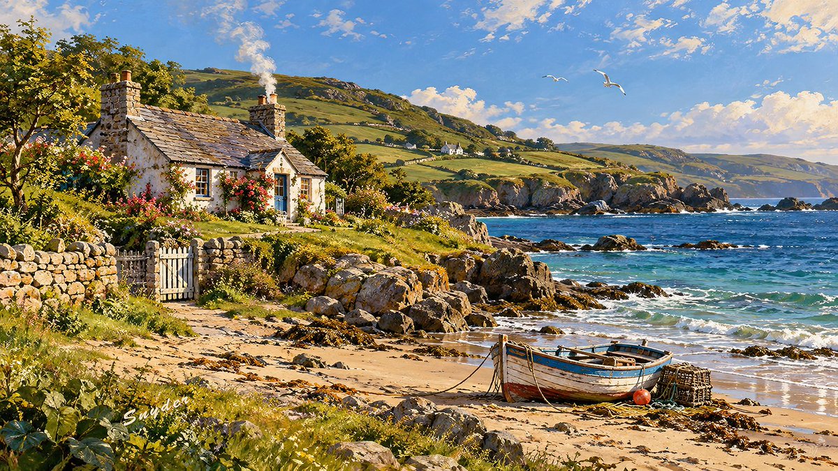 FloydSnyder9's tweet photo. π Coastal Cottage by the Seashore by Floyd Snyder π https://t.co/ngO9v2i3mL π Fine Art Reproductions to the world since 1971! Enjoy! π #BuyIntoArt #CoastalArt #SeasideCottage #OceanView #BeachScene #LandscapePainting #NatureArt #PeacefulRetreat #Decor #Gifting https://t.co/QoL1RiRy1Y