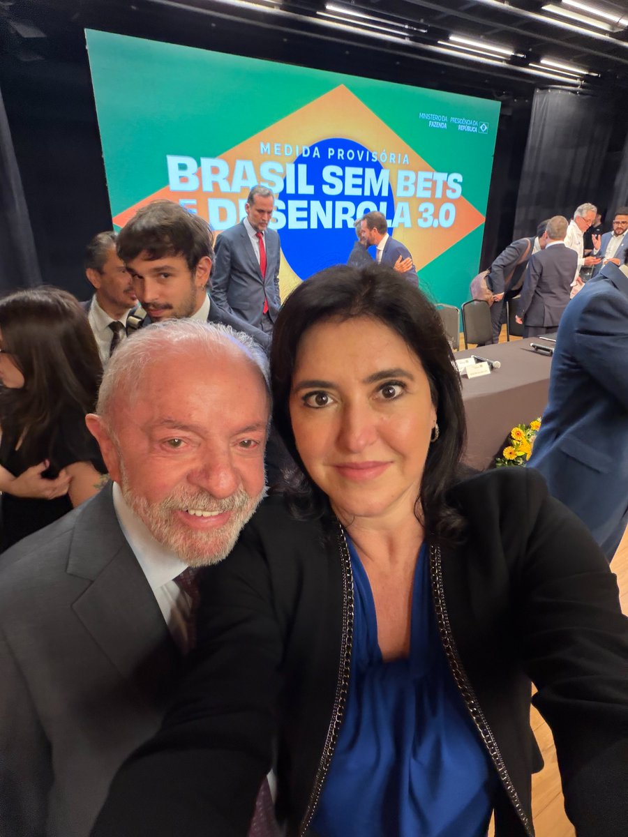 simonetebetbr's tweet photo. Com o presidente que acabou com as bets no
Brasil @LulaOficial https://t.co/vyX33BlQ77