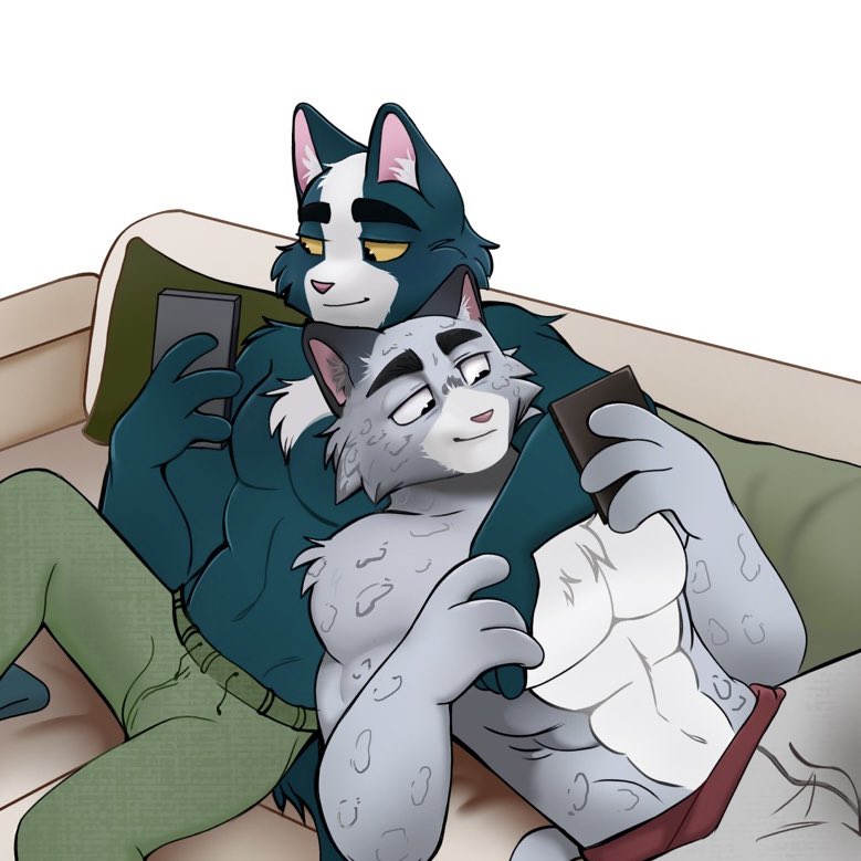 finalspacestuff's tweet photo. Neocato Bromance 👨‍❤️‍👨

Episodio 13: Dia perezoso 😴

Oigan esos dos trabajan muy duro, y lo minimo que necesitan es un día de descanso y pereza, y que mejor que hacer pereza junto a tu bro en el sofá? 🥰🛋️

Hecho por @NicogdeK 🥰❤️

#finalspace
#finalspaceoc
#avocato https://t.co/HqjugYoJt5