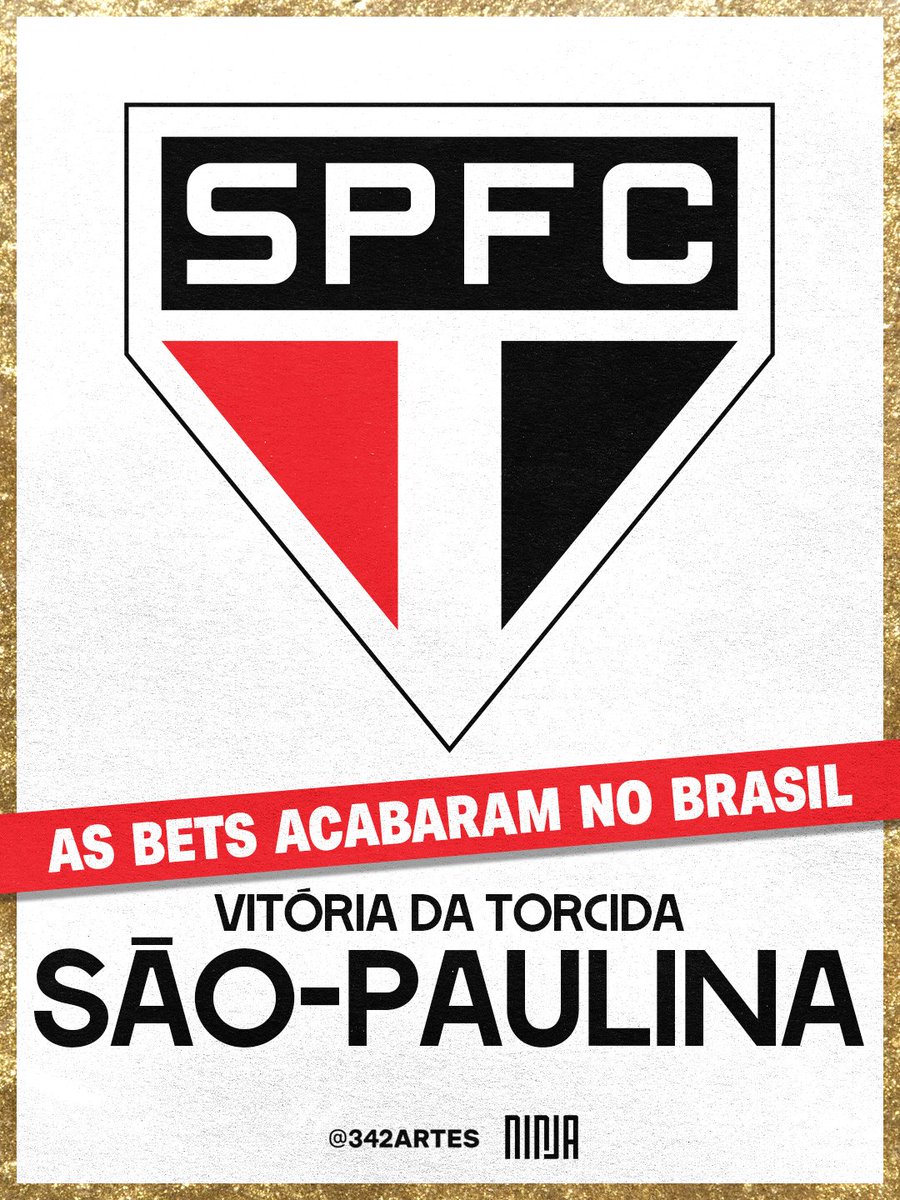 MidiaNINJA's tweet photo. 🔴⚪⚫ TRICOLOR CONTRA AS BETS. 

Futebol é arquibancada, camisa e paixão. Não cassino.

#BrasilLivreDasBets https://t.co/QfvFHXzsq0