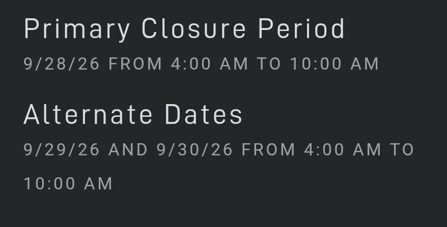 booster_10's tweet photo. Closure period is only 6 hours now, it's been nice to see it gradually go lower and lower over the course of the program. https://t.co/umBtpFgy2I