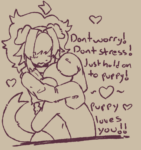 idiotpuppygf's tweet photo. puppy loves you all and want to make sure you're okay!! https://t.co/EQNfwVPrbF