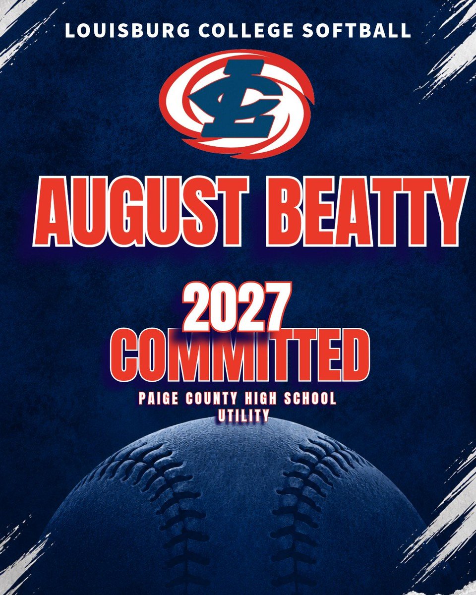 ABeatty2027's tweet photo. ❤️💙🌪COMMITTED🌪💙❤️
@louisburg_sb @CoachBGarand Coach Clarissa https://t.co/v6efJxfT6d