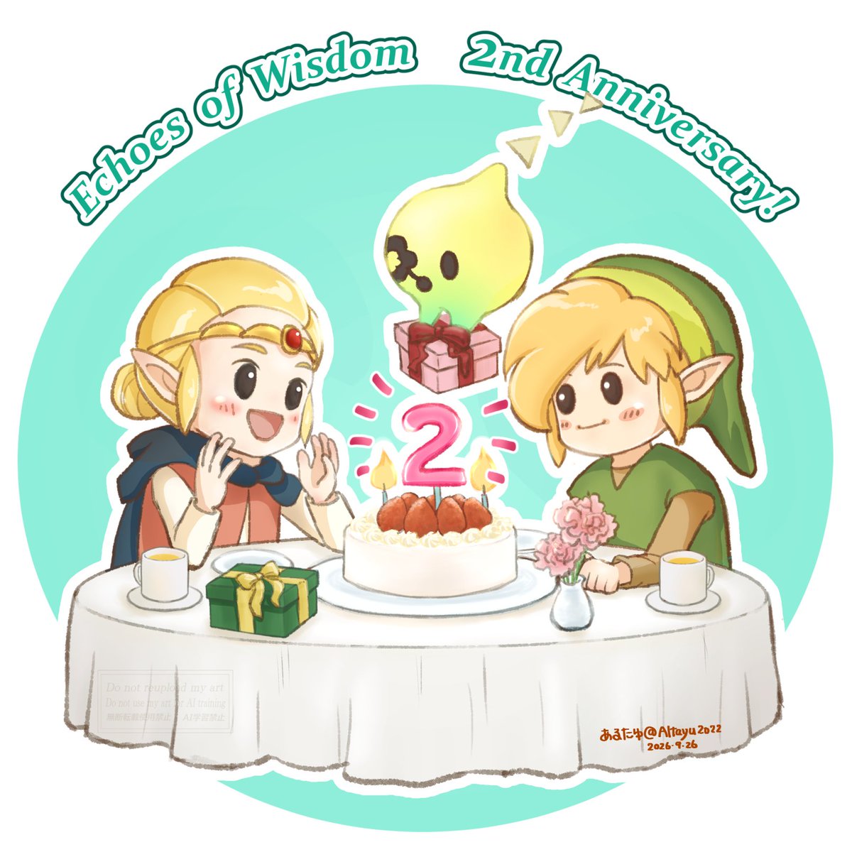 altayu2022's tweet photo. ゼルダの伝説 知恵のかりもの 2周年
おめでとうございます
可愛くて楽しくて自由で程よく難しくて、そしてホロリと泣けちゃう、とっても大好きなゲームです
トリィが年に1度、姫の誕生日にお祝いに来てくれたらな〜、なんて☺️
#知恵のかりもの #Zelda #ゼルダの伝説 https://t.co/6eem0sUDuh