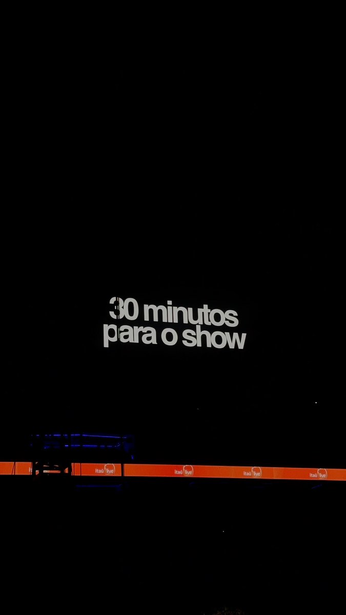 jaomediacenter's tweet photo. A QUALQUER MOMENTO! 30 minutos para o início do show. 🚨 https://t.co/ty07cmjS1z