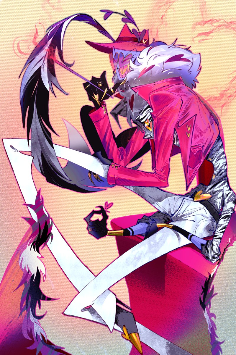 _Damn_papiBOX's tweet photo. #HazbinHotelValentino ❤️✨️ https://t.co/zGpOawg4Fu