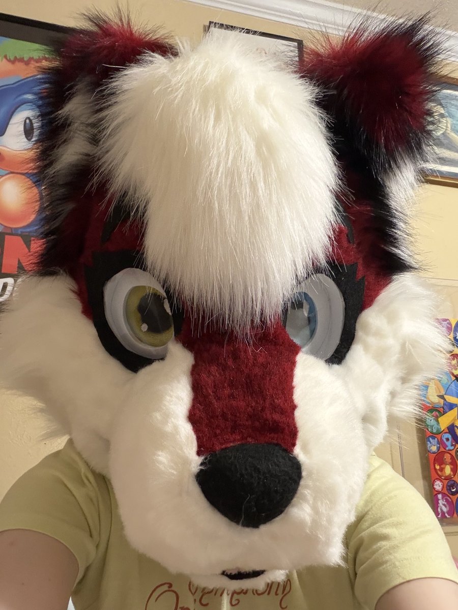 AmberKernfxpv's tweet photo. Scarlet says Happy Fursuit Friday to everyone #FursuitFirday https://t.co/TDmw8FeMsG