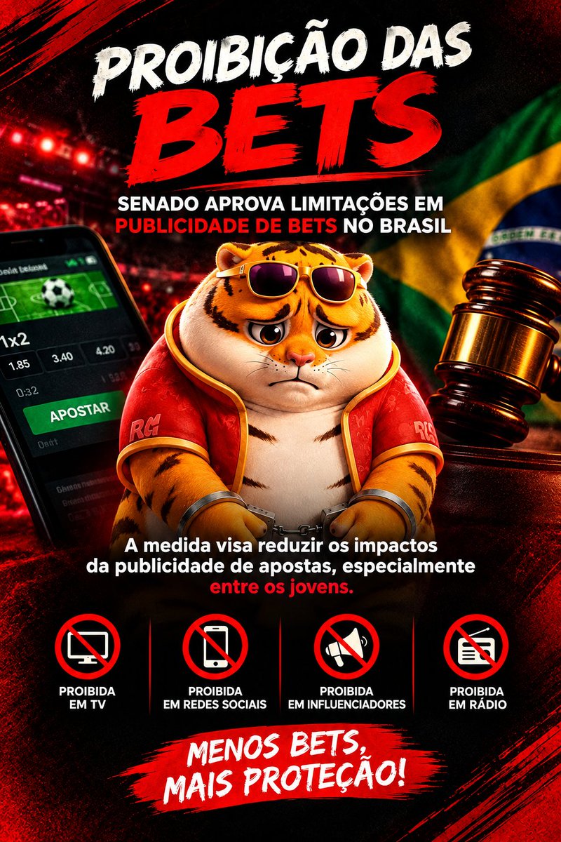 Filiipe_ofc's tweet photo. 🚨URGENTE🚨
 
⚠️Governo proíbe as bets em todo o Brasil. Novos aportes estão vedados e os valores disponíveis nas contas deverão ser resgatados até segunda-feira (5), às 23h59. Caso contrário, as empresas deverão comunicar os bancos para devolver os recursos aos apostadores. https://t.co/mzj3ZOHmvk