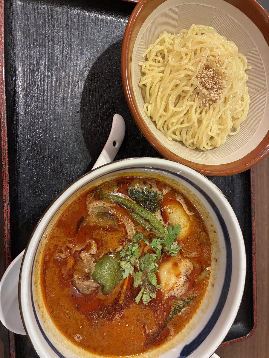 tamac0club's tweet photo. 麻辣麺つけめん🍜 https://t.co/gYlw5tfdbl