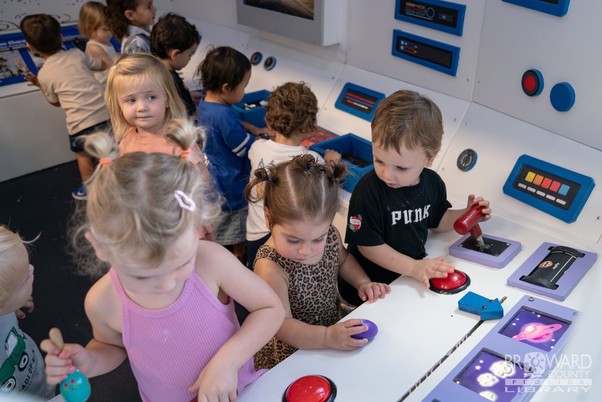BrowardLibrary's tweet photo. Main Library is proud to have a new addition to our Active Learning Center, the ‘Curiosity Capsule’ Character Corner donated by the Museum of Discovery and Science! Young astronauts can come learn about space exploration and explore the limitless possibilities of science through play. MODS will be adding features to all library branches in the coming months, so be sure to follow us on all socials to stay up to date! The ribbon cutting ceremony was held on Thursday, September 24th, 2026, and featured local dignitaries as well as staff from BCL and MODS who helped make this possible.

#BrowardLibrary #BrowardCounty #MuseumOfDiscoveryAndScience #NASA #LocalEvents

A Service of the Broward County Board of Commissioners