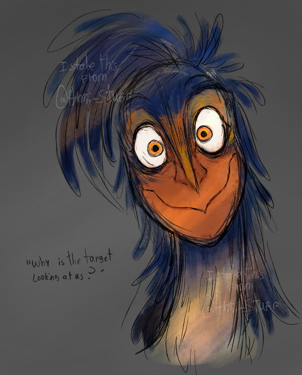 Amii_stuff's tweet photo. slipping out of my art school obligation shackles real quick. has anybody thought of one of those 'human x hybrid / monster' gijinka type au for these guys but with roadie as a harpy? yes? no? 

ok im going back to my cave now

#wileroad #TheDesertHarpyAU https://t.co/E9lheMvdSy