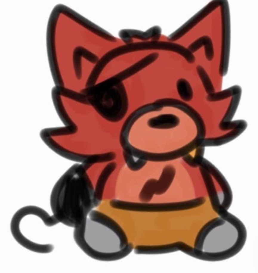 FoxyArtAcc's tweet photo. I was bored so, I drew this cute lil Foxy!! Tell me what I should draw next!!! https://t.co/hxYjuAcJLe