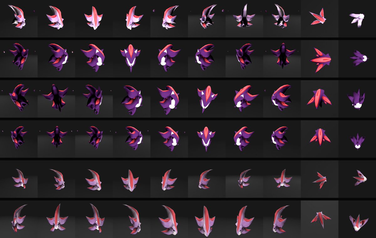krack932's tweet photo. For the first time, the incomplete Shadows and Black Arms gloop in Gerald's lab cutscene (Shth) have been ripped. Here is a full view of all of them. 
There are 3 unfinished Shadows and 4 Black Arms gloops that sadly failed to come to life, a total of 7.
#ShadowtheHedgehog https://t.co/ZbjVXAbsQb