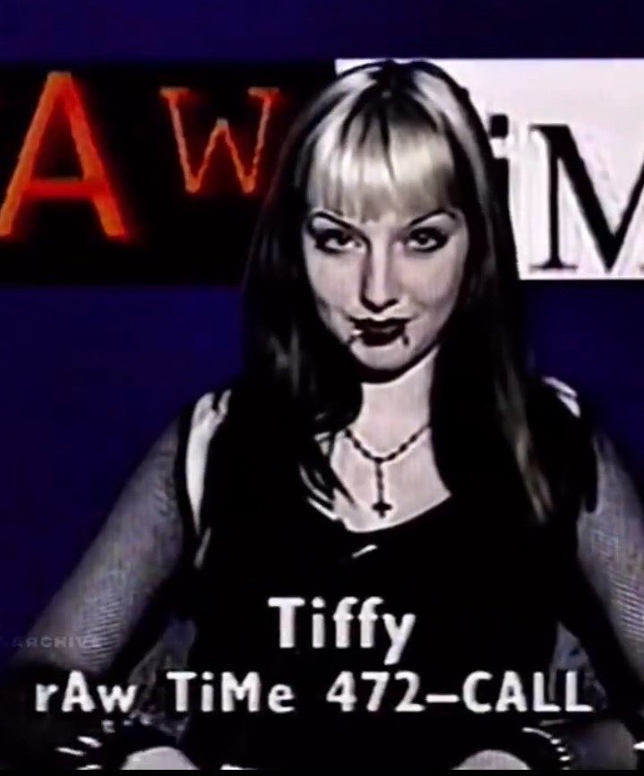 sadreturns's tweet photo. this is what the Raw Time girl looks like now. https://t.co/c1ODKIAwI6