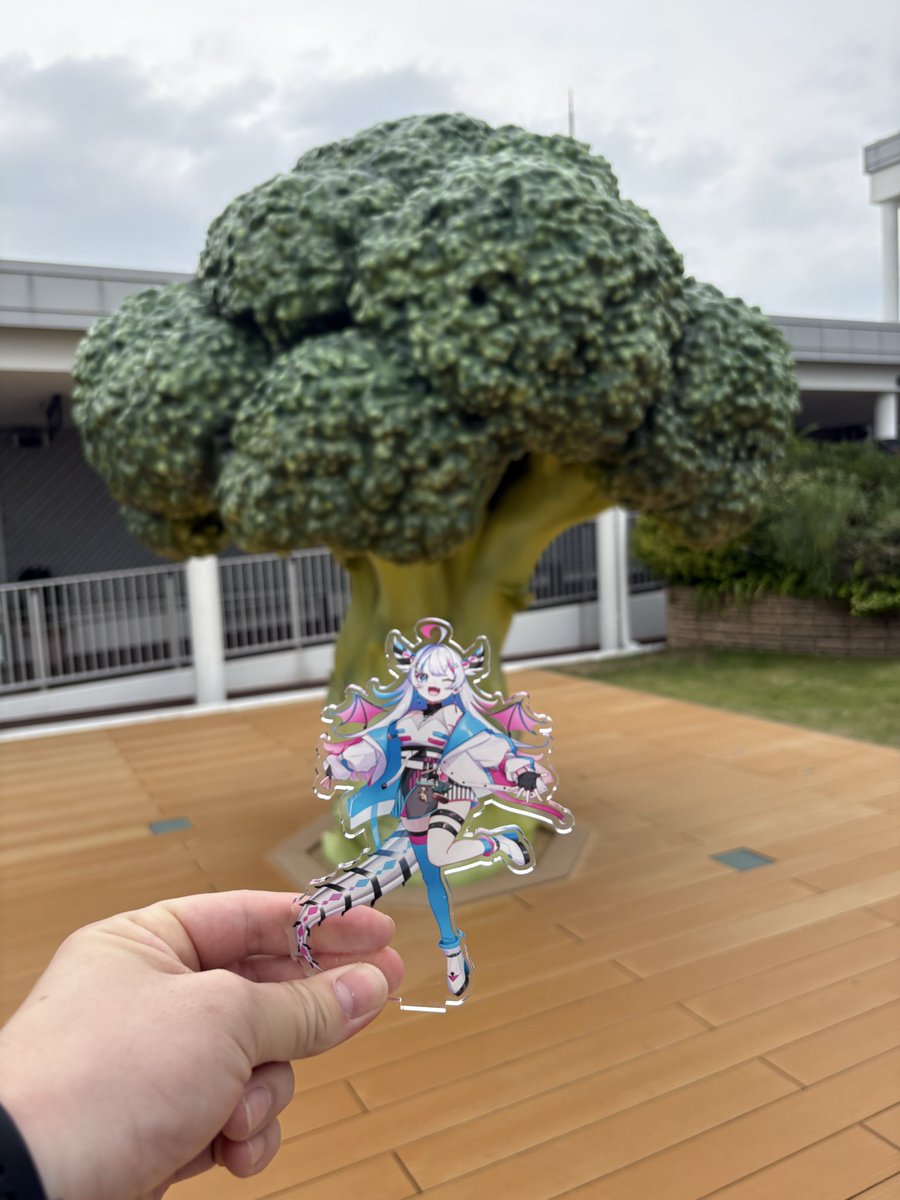 masa08321's tweet photo. 時間があったので神戸空港に
飛ぶ飛行機は迫力ありました！
展望台にブロッコリー🥦のオブジェがw
#あいさきちぃ。 https://t.co/1Nb73Sic00