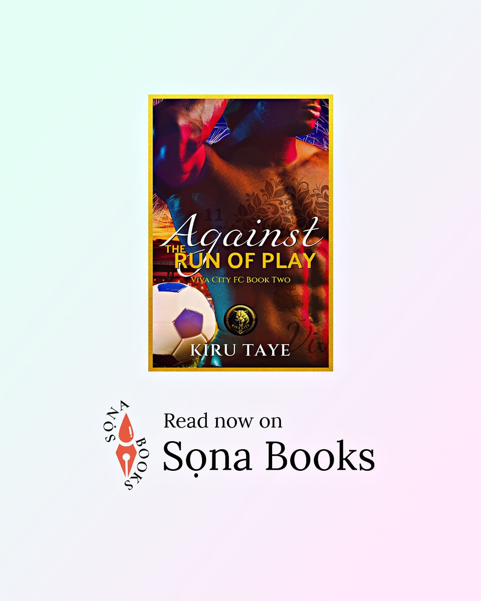 KiruTaye's tweet photo. 📚⚽ Against the Run of Play and Offside Trap by Kiru Taye are now on the Sona App! Download @readsona and start reading. 🦋
 
#KiruTaye #NigerianRomance #SportsRomance https://t.co/wZhTI8g3Uq