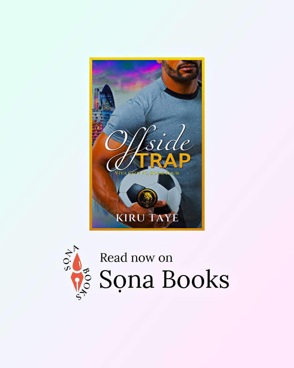 KiruTaye's tweet photo. 📚⚽ Against the Run of Play and Offside Trap by Kiru Taye are now on the Sona App! Download @readsona and start reading. 🦋
 
#KiruTaye #NigerianRomance #SportsRomance https://t.co/wZhTI8g3Uq
