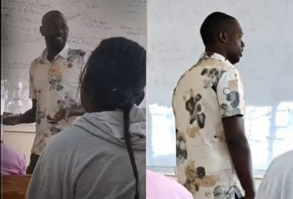 Goddie_Ke's tweet photo. A University of Eldoret lecturer is on the spot after a video circulating online went viral, with the lecturer telling students from “Murima” and Western that if they vote President William Ruto out of office in 2027, they should go back and study at universities in their home regions.

“Usidanganywe Ruto ni One Term. Your MP, MCA or Senator can go one term, but mark the day if Ruto becomes one term, you are done with this university. Kama uko Western enda uko, kama uko Mt Kenya enda Dedan Kimathi ama Meru, don't step in this school. Our President is performing very well. Kibaki hakuenda one term, Uhuru hakuenda one term, Ruto who holds a Doctorate ndio aende term moja?” the lecturer said to first-year students during a class lesson.