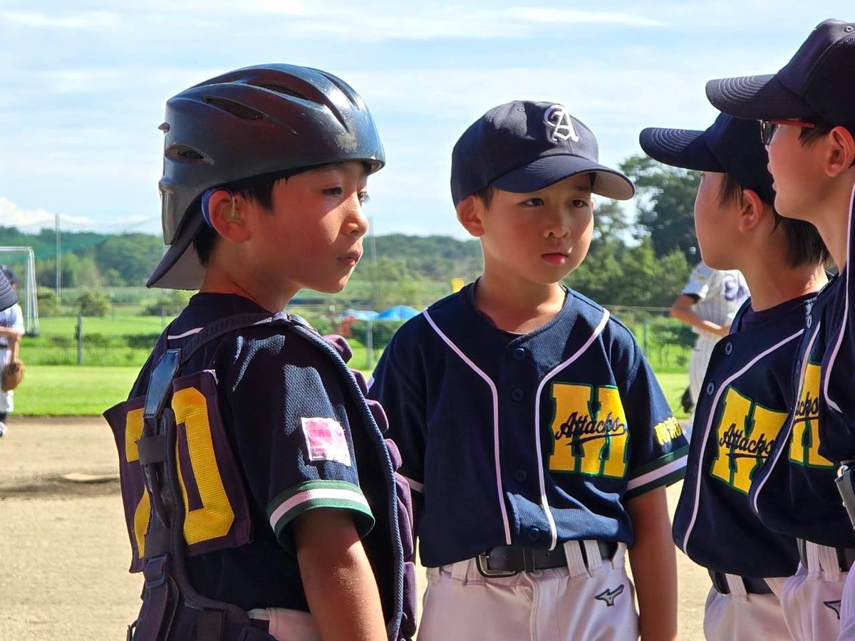 attacks_jr's tweet photo. 先日は公式戦があり、一回戦を勝つことができました㊗️⚾️いつも練習熱心なジュニアチームの成果が出せた1日でした。応援も沢山来ていただき父母参観日みたいでした笑。二回戦も頑張りましょう💪 https://t.co/Qr85Le4WtN