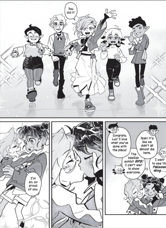 ToonHive's tweet photo. New look at Luz and Amity in the Owl House novel.

Out this Tuesday. https://t.co/orn8hhfPXk