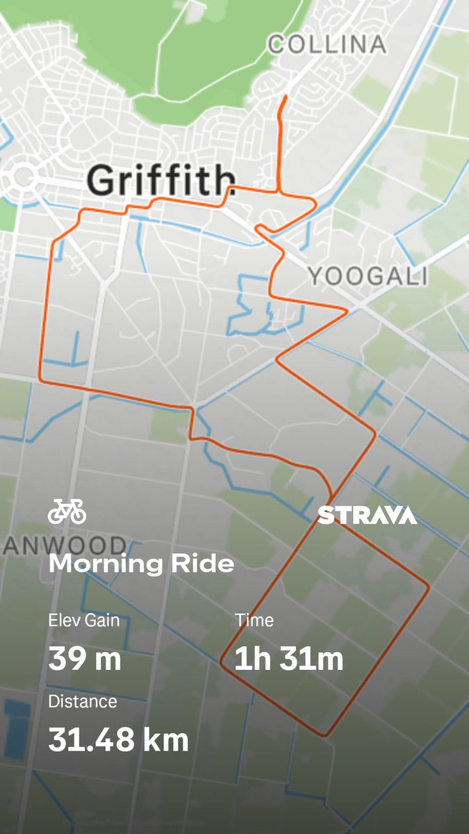 zdownunder's tweet photo. Check out my ride on Strava: https://t.co/QKeg7tI1DX https://t.co/JHqjyZOS9x