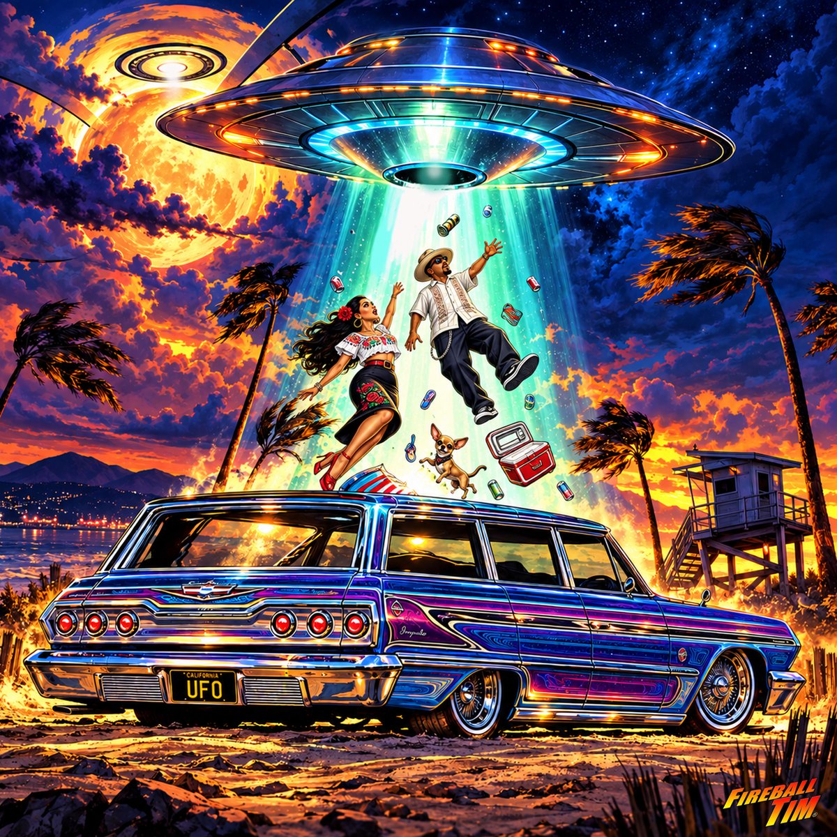 fireballtim's tweet photo. This ABDUCTION piece was based on my original Wagon SKETCH for my Station Wagons Coloring Book. Beware THE UFO WAGON... now called UAP's. Stoopid.
What can I SKETCH FOR YOU??
https://t.co/Ann3Nv7Cpf https://t.co/xXmRfluzjX
