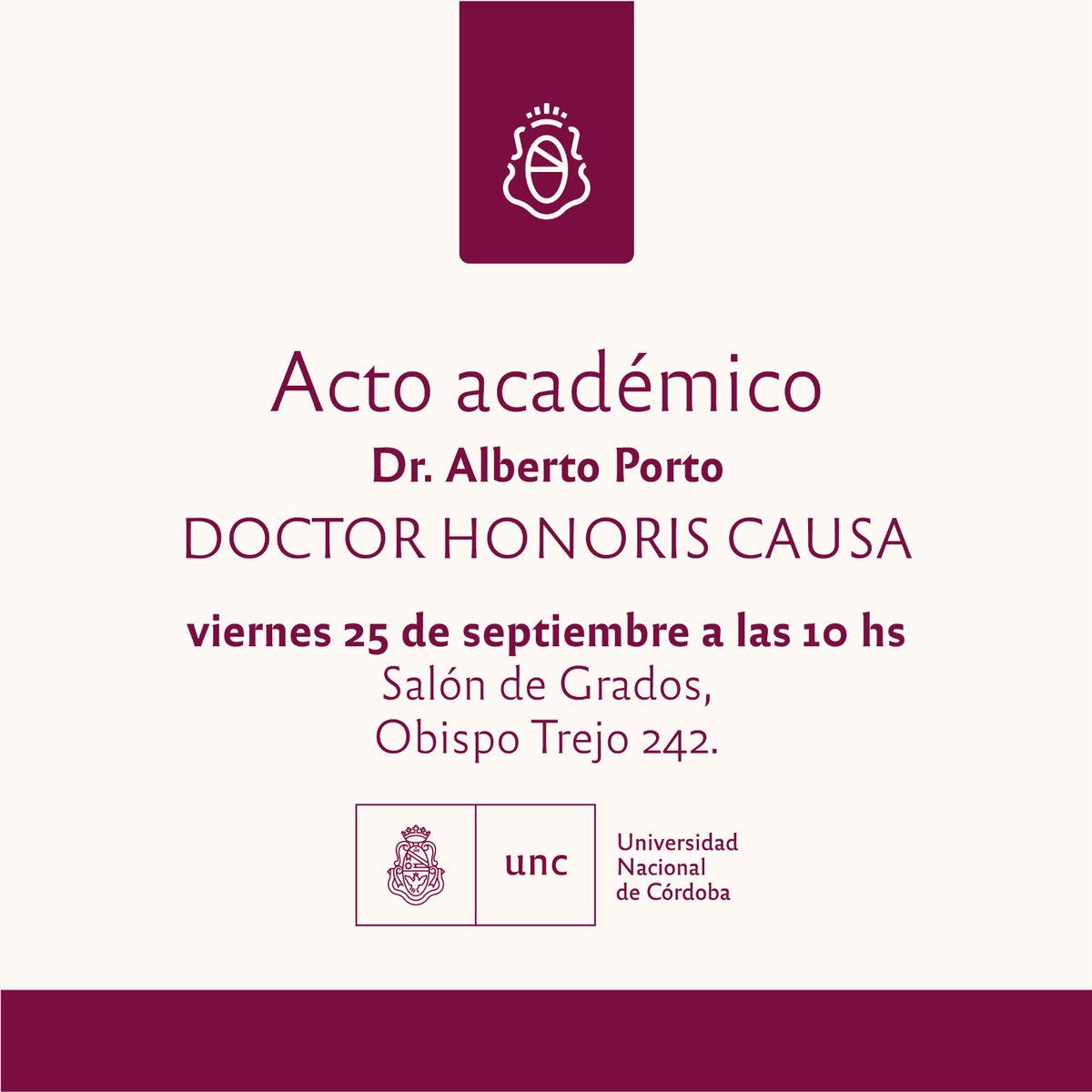 afispop's tweet photo. Felicitamos al Dr. Alberto Porto por la obtención del título de Doctor Honoris Causa otorgado por la Universidad Nacional de Córdoba.🎓 1/2

@EconomicasUNC @economicas_unlp https://t.co/v9IvpGQvKM