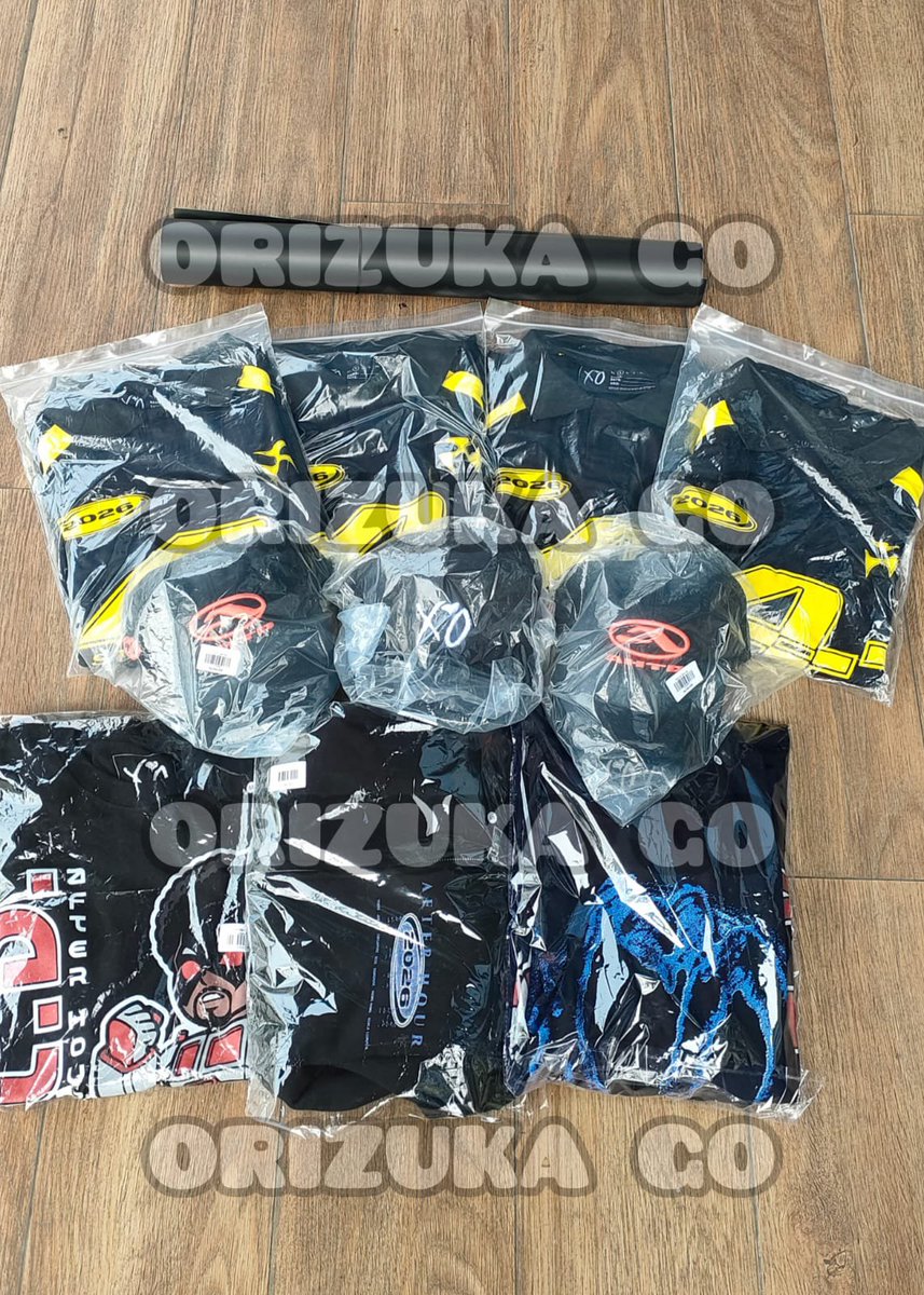Orizuka_GO's tweet photo. Proof Jastip Tiket & Merch The Weeknd Jakarta
Terima kasih untuk teman-teman yang sudah jastip di Orizuka GO 🫶

Yang kemarin terlambat jastip hari ini kita open jastip terbatas ya. Silahkan mengisi form order maksimal 09.00 (bisa lebih cepat jika slot terpenuhi)

Fee :
30k : Vinyl, Keychain & Poster 
50k : Tshirt, Hoodie, Snap back dll
70k : Jersey

Pengiriman:
Gosend, Ekspedisi, Pick up di area Pop Up / Toko di Thamrin City

Link Form : https://t.co/TTNGVA6ENp

Testi cek Pin & https://t.co/LqrtQ92Jsv