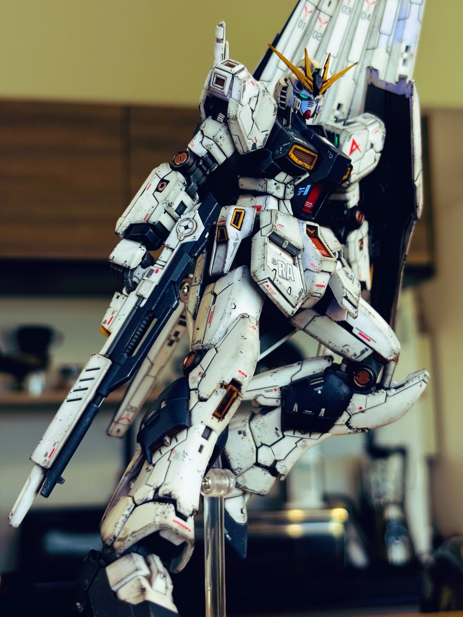 6MLDFlaaG8tRlXJ's tweet photo. #ライフルは構えるだけでかっこいい 
#νガンダム #ガンプラ https://t.co/setqvw8CUl