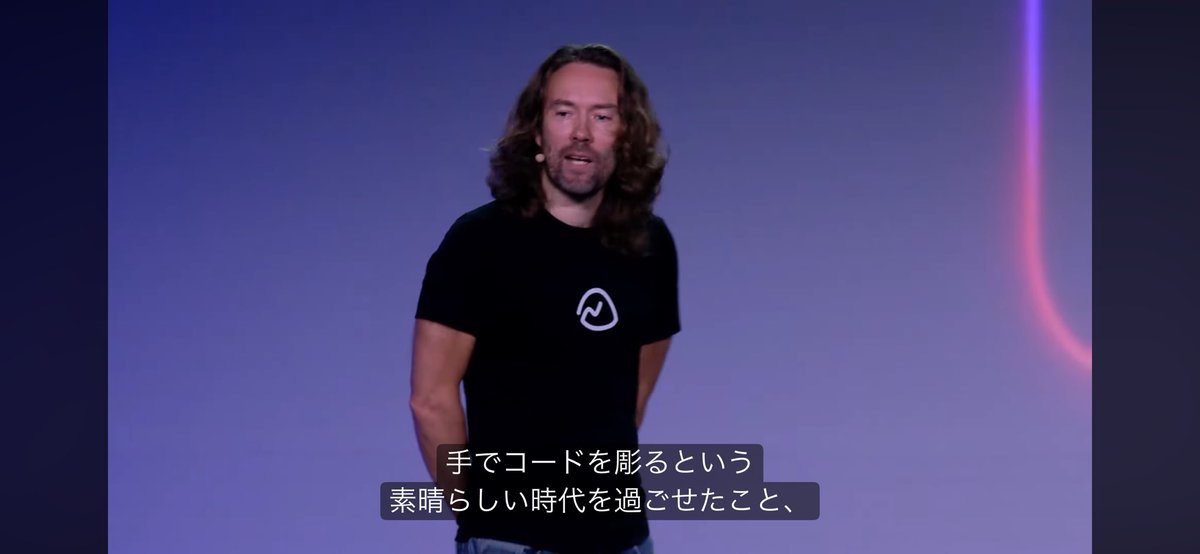 r21nomi's tweet photo. "コーディング“は本当に詩を書くような行為になったんだなぁ。

自分の手でコードを書く喜びを真に感じられる時代にプログラマーでいられたことは幸せだったんだ。 https://t.co/gBezmYkA7Z