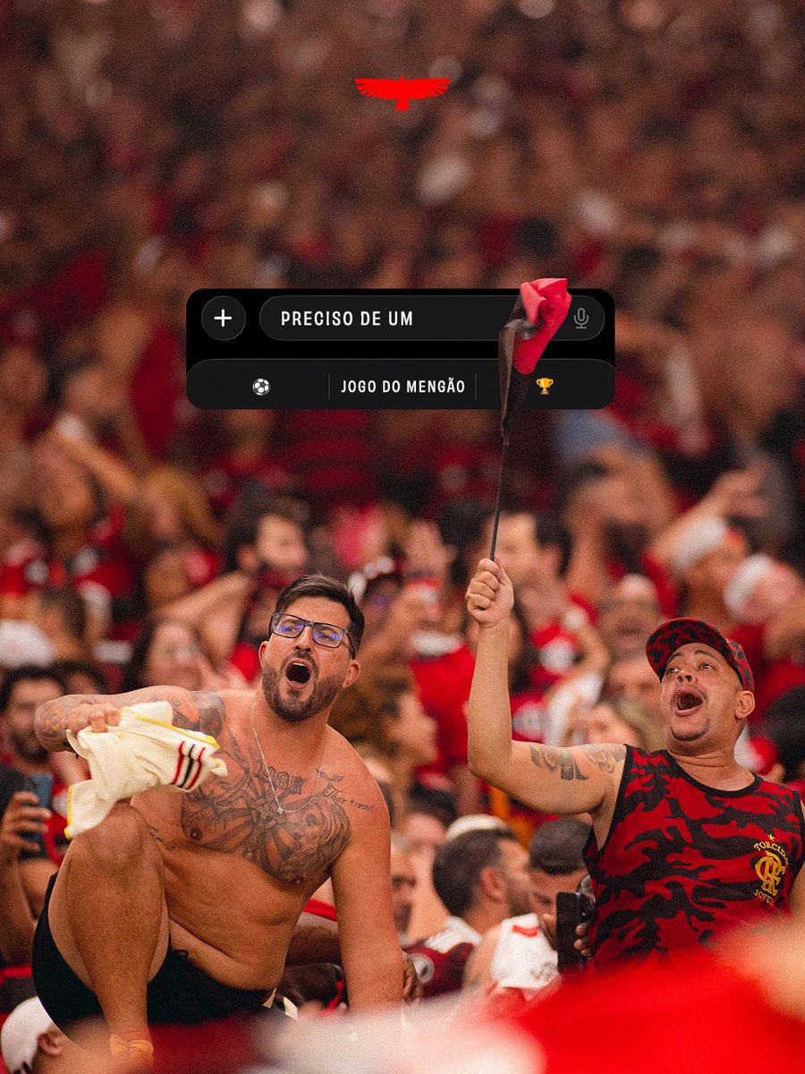 Flamengo's tweet photo. Era só um joguinho do Mengão no Maraca com meus fiéis! ❤️🖤

Ô saudades... https://t.co/FCCZyYRCa5