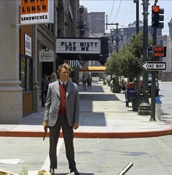 johnmichae38572's tweet photo. @Epic10233 dirty harry calahan; his other movie is playing at the local theater. https://t.co/xHeOg7H8RR