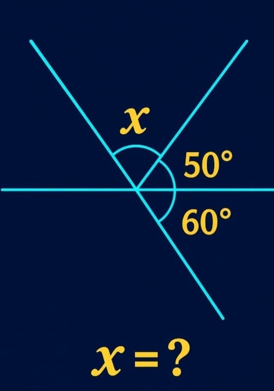 SiddharthSwawi's tweet photo. Can you find the  value of X ......?
Only can 1% get the correct answer. https://t.co/gCdanc02EI