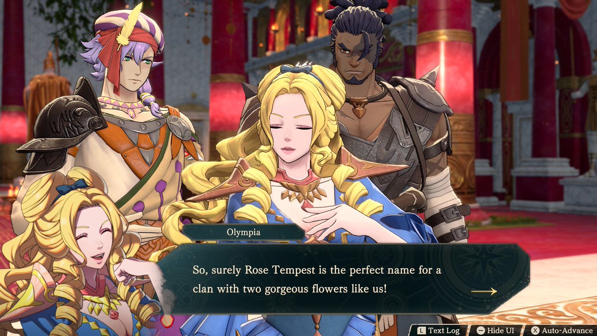 dyingnome's tweet photo. olympia really named their team after her and leda's ship name 😭😭😭😭 https://t.co/VPP5fR0q0k