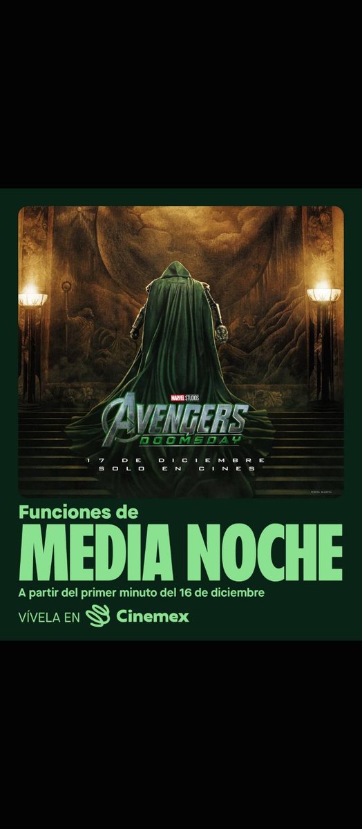 Elrichad78's tweet photo. @Cinepolis Que paso con ustedes @Cinepolis no tendrán función de media noche ???
Por qué su competencia ya les ganó!!! https://t.co/HhYyzSNxPh