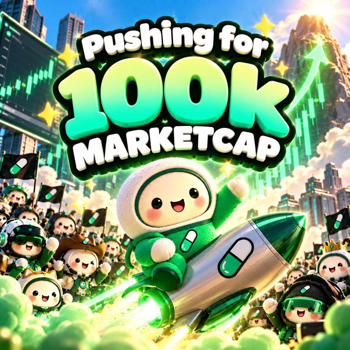 useMusePill's tweet photo. Almost to 100k Marketcap https://t.co/DtSjeE97dw