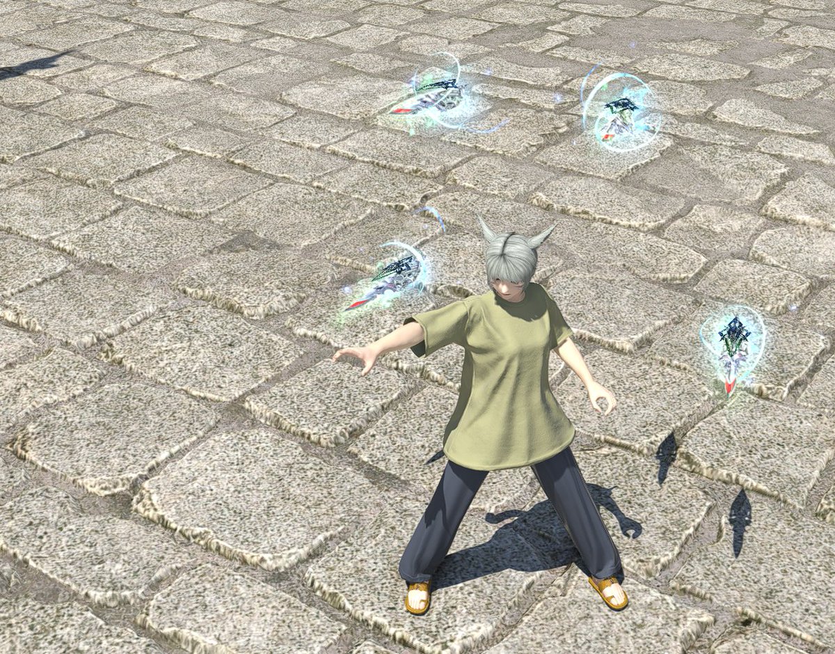 hal_yokagi's tweet photo. ファントムオカルタム・ファンｎ　…　じゃない、ペンデュラム。 #FF14 https://t.co/JgTVU63YMn