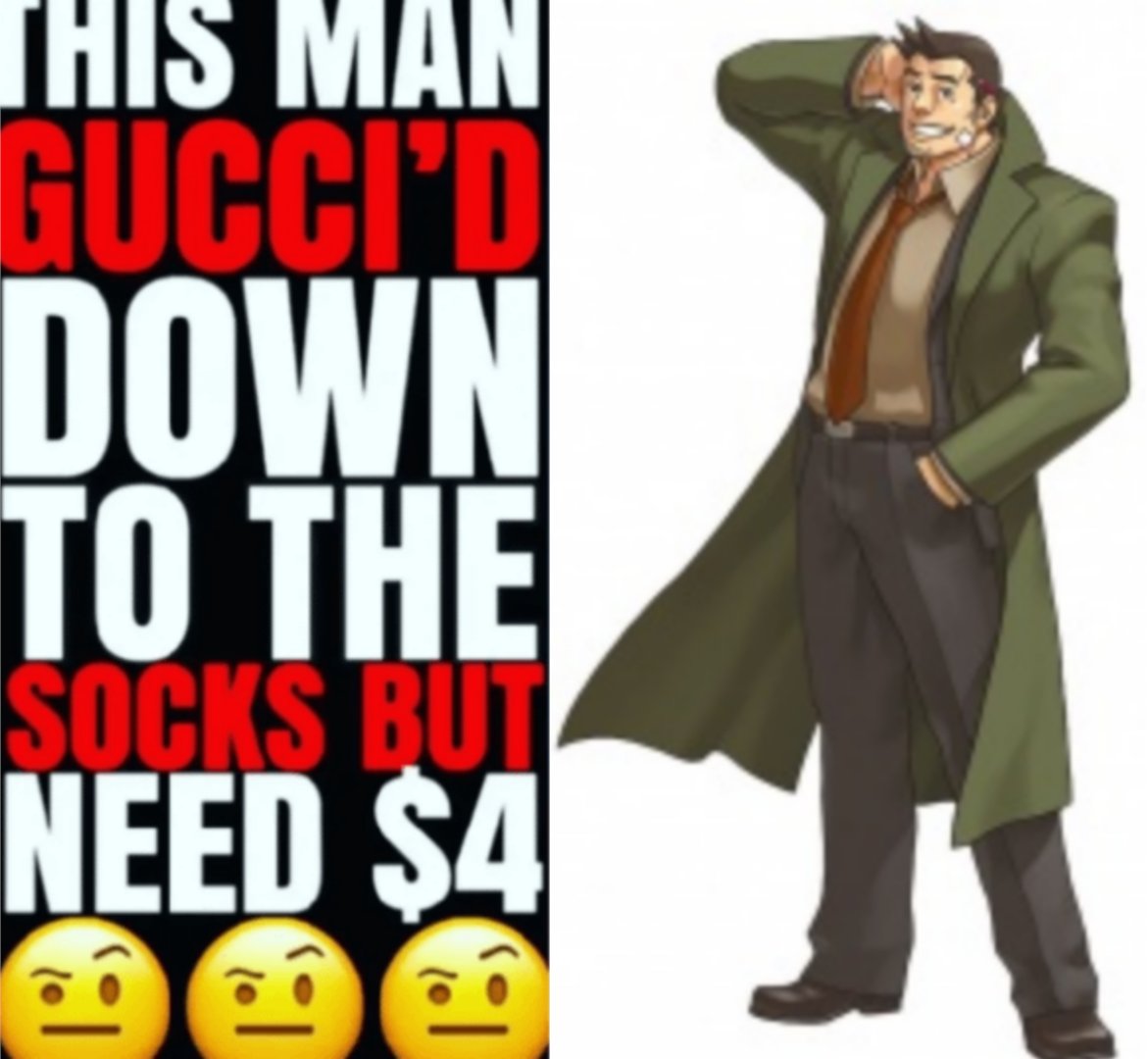 noahm9n's tweet photo. the gumshoe fandom is dying like this post if ur a real dickhead https://t.co/lOgjVs1BbB