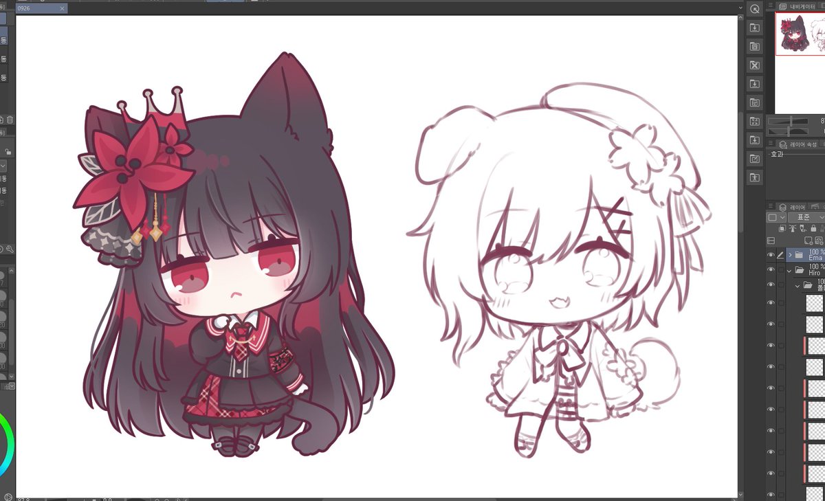 mofucoco_'s tweet photo. 채색 어떻게 하더라... https://t.co/JPcHcG1Za5
