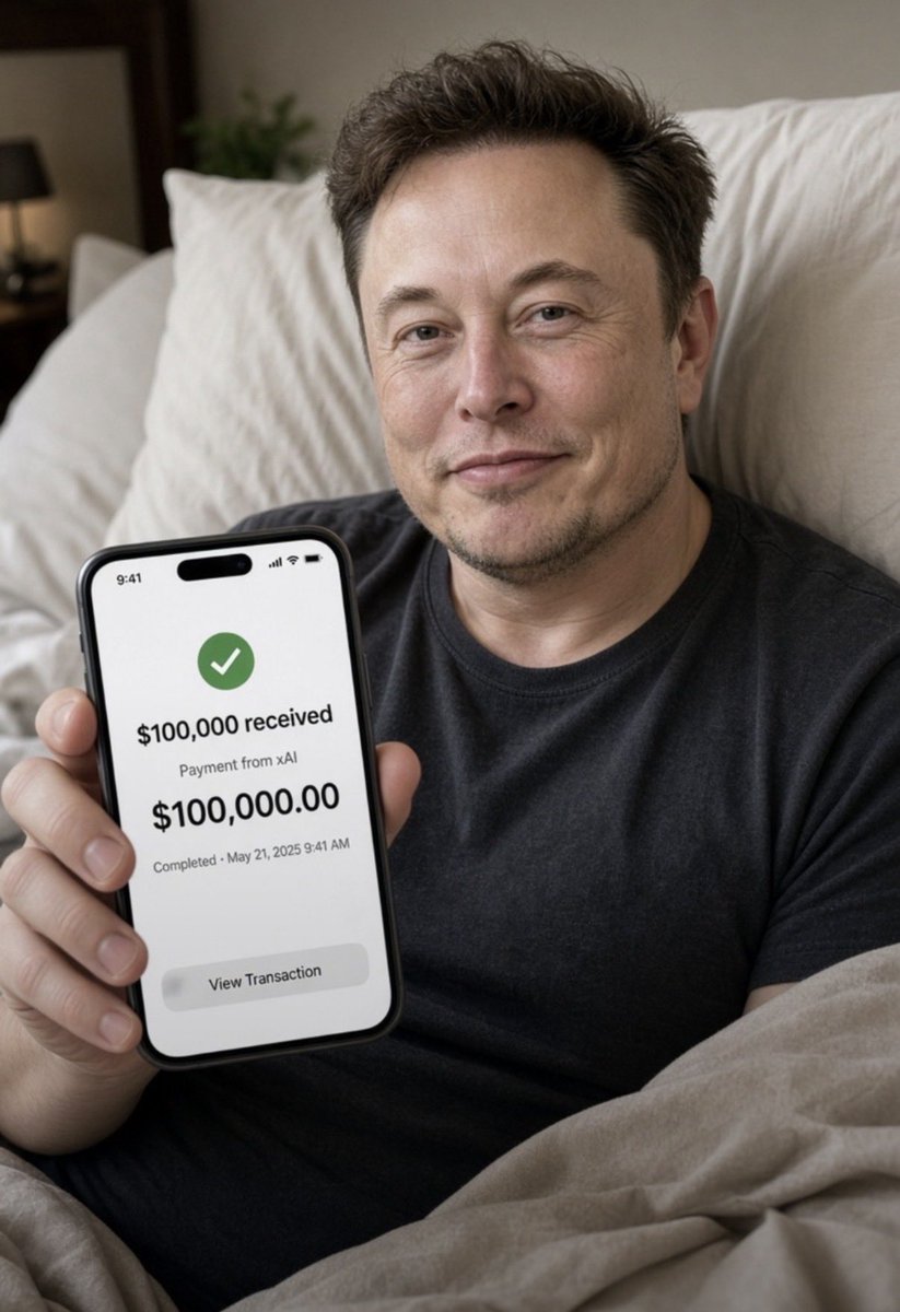 X_owner63's tweet photo. You wake up tomorrow and your phone has $100,000 in it. What's your first move? 😭💸

A. Withdraw it
B. Invest it
C. Tell someone
D. Check if it's real 😂 https://t.co/rNRw7sdpQU
