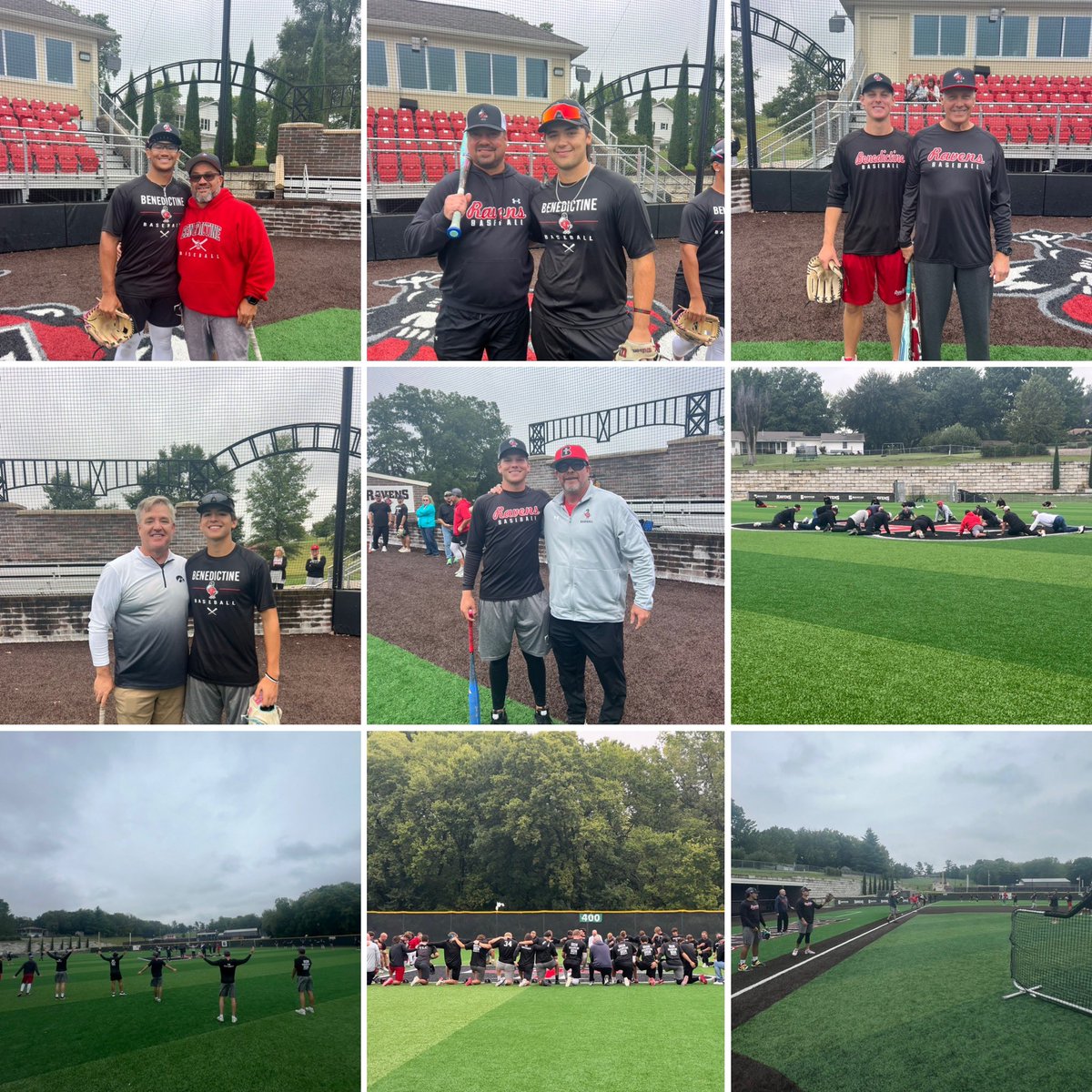 RavenBaseball's tweet photo. First Day of “Play Catch With Dad!” was awesome! https://t.co/GKL3ZnNW5Y