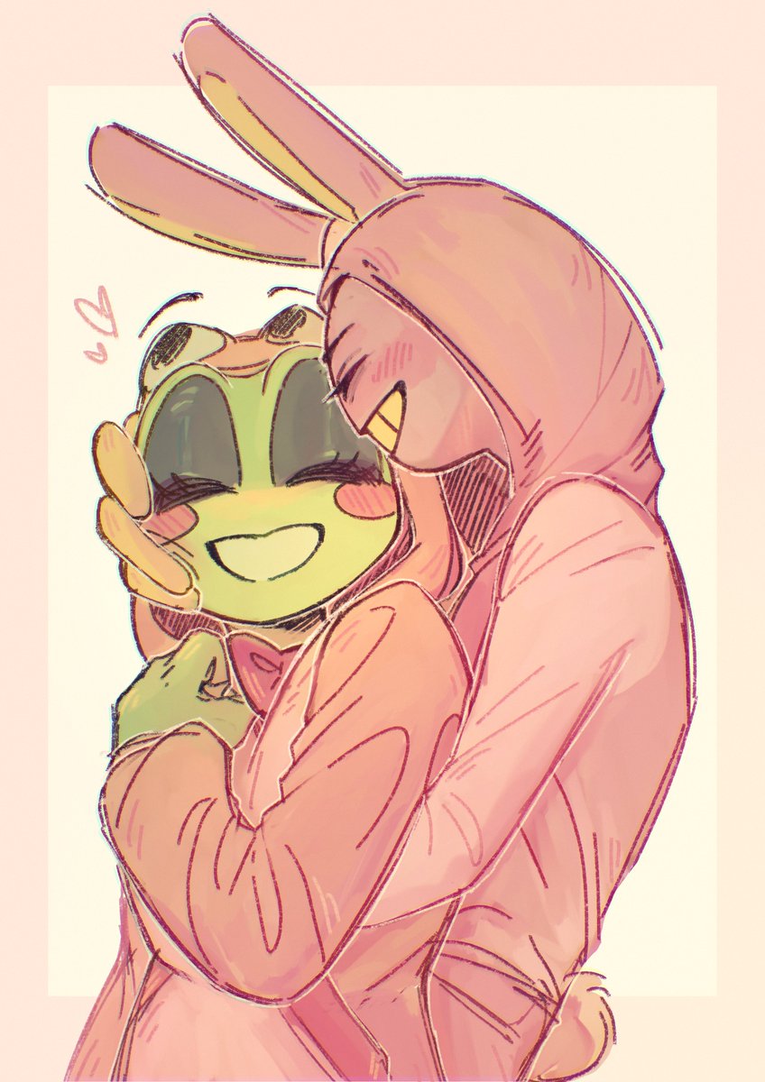 J_J_sketch's tweet photo. 🐸🐰✨

#ribbitrabbit #tadc https://t.co/AAlhIkHVRK