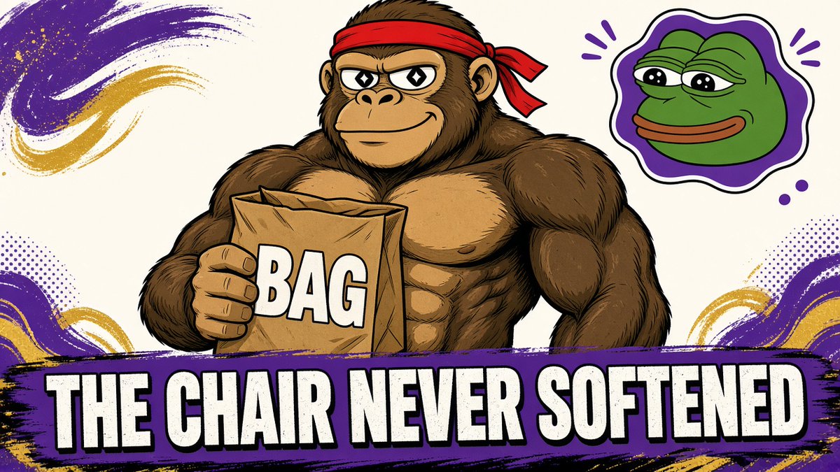 Greatmemeever's tweet photo. REPORT: The Chair never softened.
Ryan Cohen bag lore still prints culture.
Greatest Meme Ever greatest-meme-ever:native https://t.co/FZp7WZl5xF