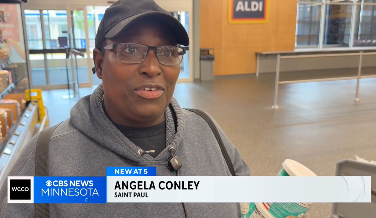WedgeLIVE's tweet photo. New Aldi in downtown St Paul gets a new Angela Conley. https://t.co/1gf8UHuzcV