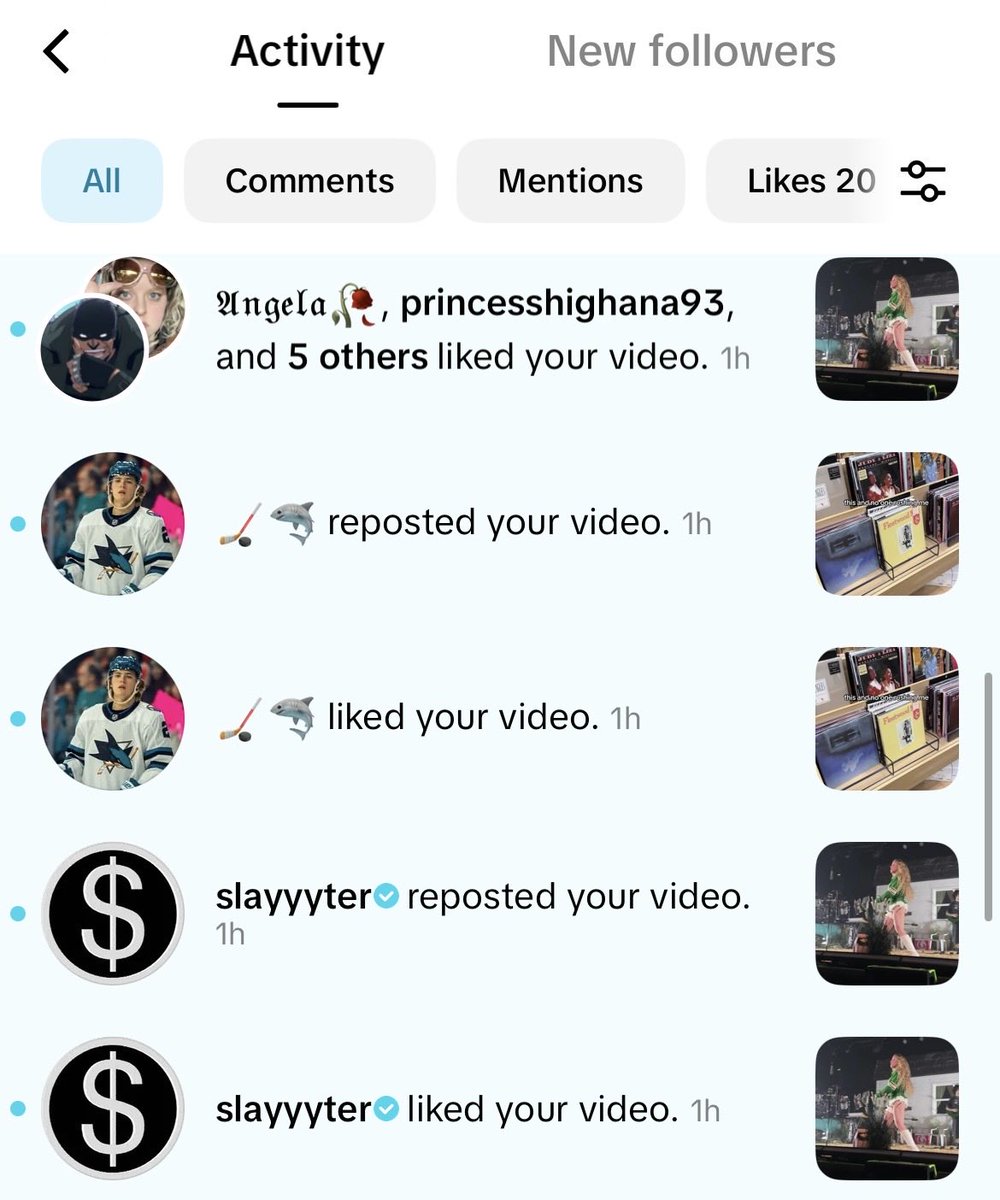 toxicgem1ni's tweet photo. SLAYYYTER LIKED AND REPOSTED MY TIKTOK 😭 https://t.co/0RUHJMTTHk